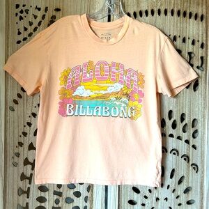 ✨Hurry Sale Special✨ Billabong XS Aloha Forever Bright orange T-Shirt